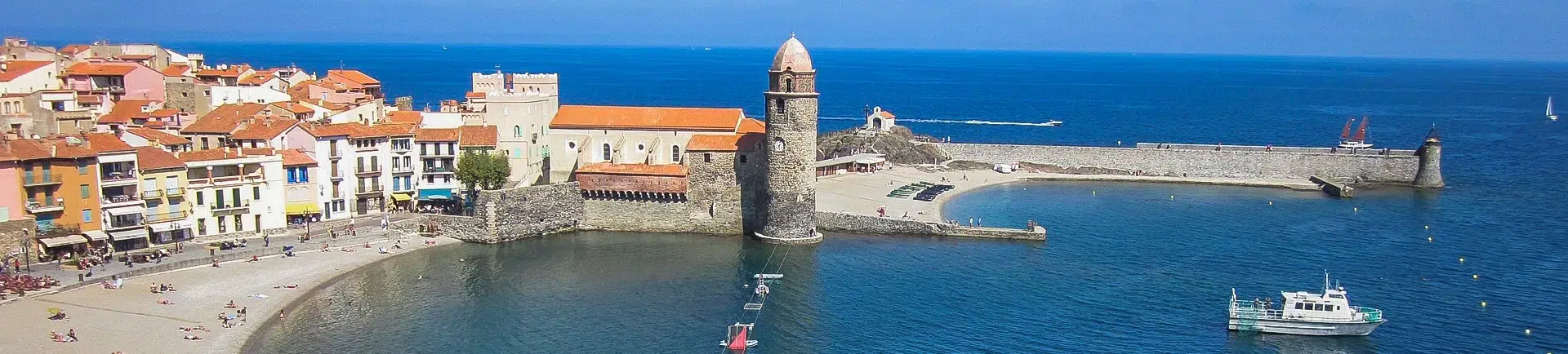 tourism collioure pyrenees orientale