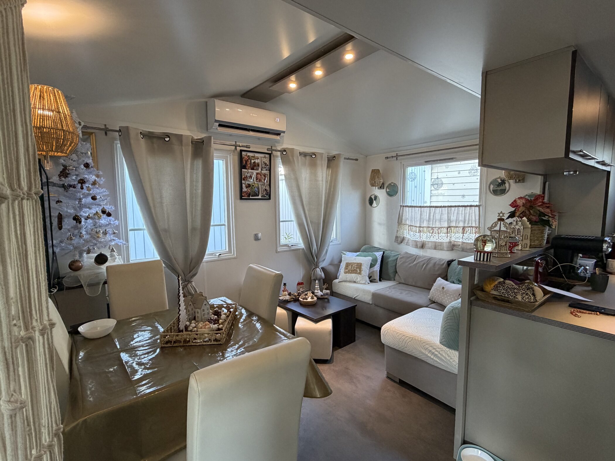 pièce à vivre grand angle